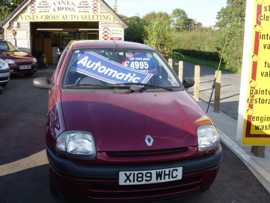 Click on this photo of the Renault Clio ALIZE 1.2 5 door Auto Automatic to enlarge... for sale at Vines Cross Auto Exchange Ninfield - if this photo is missing try refreshing the page if the photo still doesn't appear this vehicle might be already sold - click the home button if you found this page via a search engine