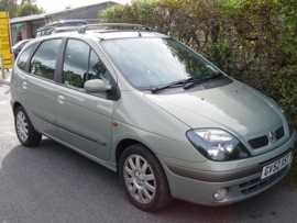 Click on this photo of the Renault Scenic dci fidji Diesel MPV Manual to enlarge... for sale at Vines Cross Auto Exchange Ninfield - if this photo is missing try refreshing the page if the photo still doesn't appear this vehicle might be already sold - click the home button if you found this page via a search engine