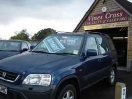 Click on this photo of the Honda CR-V Es Auto Sports Utility Vehicle Auto Automatic to enlarge... for sale at Vines Cross Auto Exchange Ninfield - if this photo is missing try refreshing the page if the photo still doesn't appear this vehicle might be already sold - click the home button if you found this page via a search engine